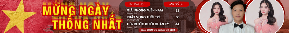 MỪNG NGÀY THỐNG NHẤT